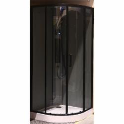 Душевой бокс EGO Pure Black Light 90x90 см K-6701