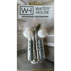 Крепление для унитаза Water House 6x80 мм нержавеющая сталь