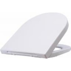 Сиденье для унитаза с крышкой Rapal 12dsg дюропласт Soft close и Quick release универсальное