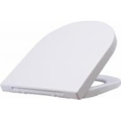 Сиденье для унитаза с крышкой Rapal 12dsg дюропласт Soft close и Quick release универсальное