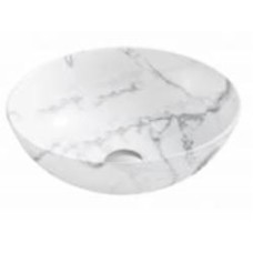 Умывальник Koller Pool Aqua white granite 40х40 см
