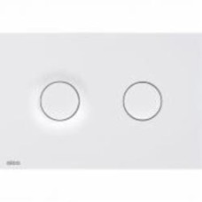 Кнопка управления Alca Plast для скрытых систем инсталляции Dot.Dot. M1976 белый-мат