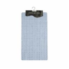 Коврик для ванной Eco Fabric Мозаика 69х38 см голубой