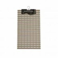 Коврик для ванной Eco Fabric Полоска 69х40 см бежевый