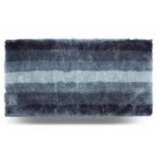 Коврик для ванной комнаты Dariana Pearl антибактериальный 60x120 см серый