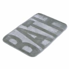 Коврик для ванной комнаты Bisk Basic 5 60х40 см серый 7899