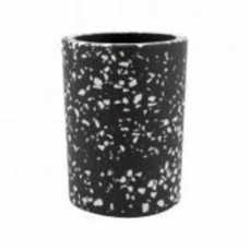 Стакан для зубных щеток Trento Mosaic Black (61448)