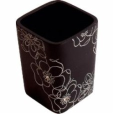 Стакан Trento Crystal nero 25009