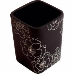 Стакан Trento Crystal nero 25009
