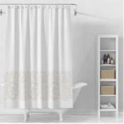 Шторка для ванны Rapal Lace 180х180 см