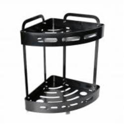Полка для ванной Homax 2-уровневая угловая EBA-3520 BL