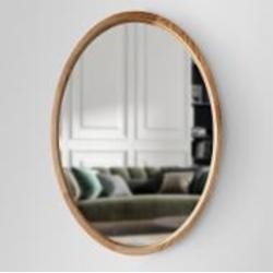 Зеркало настенное Luxury Wood Evolution SLIM ясень темный 600x800 мм