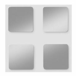 Зеркало Leal Glass 52х52 cм квадрат округленные углы