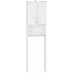 Пенал напольный Грейд над унитазом 180x50x20 см белый