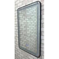 Зеркало со встроенной подсветкой 600х900 мм (ЕЗ-01029) LED-V черное