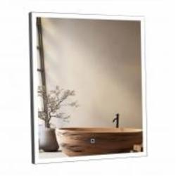 Зеркало со встроенной подсветкой Aqua Rodos Luce black 60х70 sensor
