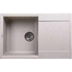 Мойка для кухни ScandiSPA Straight 780 бежевая с сифоном
