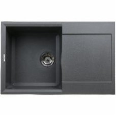 Мойка для кухни ScandiSPA Straight 780 серая с сифоном