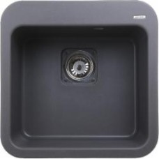 Мойка для кухни ScandiSPA Cube 500 серая с сифоном