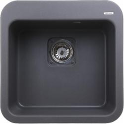Мойка для кухни ScandiSPA Cube 500 серая с сифоном