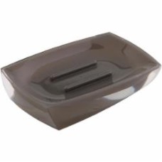 Мыльница Axentia Граc серый пластик 11,4x2,2x7,5 см
