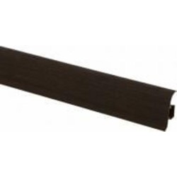 Плинтус Cezar Easy Dardan М-200 венге темный 20x60x2500 мм