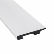 Плинтус MARCO decor 8015-White белый мат 80х15х2500 мм