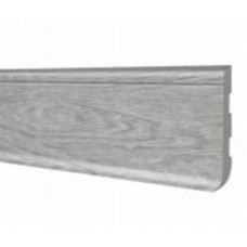 Плинтус FLOOR DECOR Slim дуб светло-серый 2500x80х7 мм