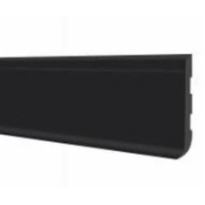 Плинтус FLOOR DECOR Slim черный браш 2500x80х7 мм