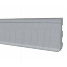 Плинтус FLOOR DECOR Slim серебро браш 2500x80х7 мм