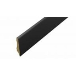 Плинтус МДФ Classen CASAline черный 75x15x2400 мм