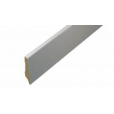 Плинтус МДФ Classen CASAline серебряный 75x15x2400 мм