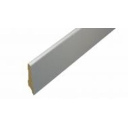 Плинтус МДФ Classen CASAline серебряный 75x15x2400 мм