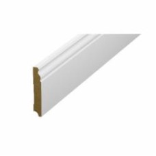 Плинтус МДФ Classen Naxos PURE+ 719 белый 96x16x2400 мм