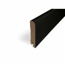 Плинтус МДФ CLASSIC R8 Dardan черный 80х15х2050 мм