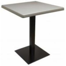 Стол обеденный Topalit 800/800 мм Brushed Silver 0107