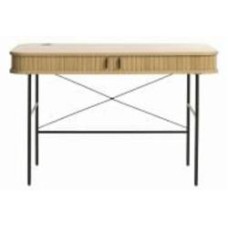 Стол письменный Unique Furniture NOLA 750х1200х600 мм черный/дуб натуральный (NOLA DESK 60x120 CM )
