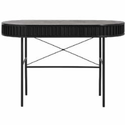 Стол письменный Unique Furniture SIENA 750х1200х600 мм черный/дуб черный (SIENA DESK 60x120 CM )