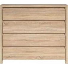 Комод BRW Kaspian 4ш 1050x920x405 мм /дуб сонома (S128-KOM4S-DSO/DSO )