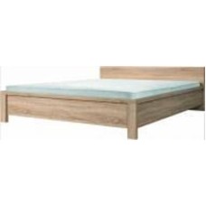 Кровать BRW Kaspian 140x200 см дуб сонома (S128-LOZ/140-DSO/DSO)