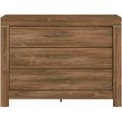 Комод BRW Gent 3ш 1150x850x450 мм /дуб стирлинг (S228-KOM3S/9/12-DAST )