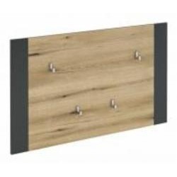 Вешалка с крючками Грейд Combo 998х598х56 мм графит серый/дуб эвок прибрежный