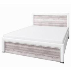 Кровать Mebelbos Olivia 140x200 см дуб анкона/кремовый
