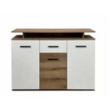 Комод Kartissa Mona 1200x320x915 мм дуб эвок /белый матовый