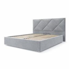 Кровать с подъемным механизмом SOFYNO Кристалл 160x200 см темно-серый