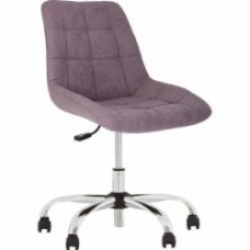 Кресло Nowy Styl NICOLE GTS (J) CHR61 SQR (CH) SORO-65 фиолетовый