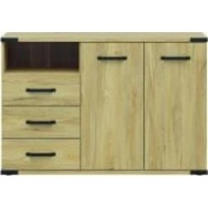 Комод BRW Lara 2д3ш 1300x880x400 мм /ясень белорусский (S463-KOM2D3S-JBE )
