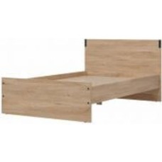 Кровать BRW Lara без ламелей 120x200 см ясень белорусский (S463-LOZ/120-JBE)