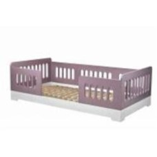 Кровать детская KlevrNest 80x190 см белый/лаванда