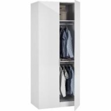 Шкаф для одежды Грейд Стефани-2 белый глянец